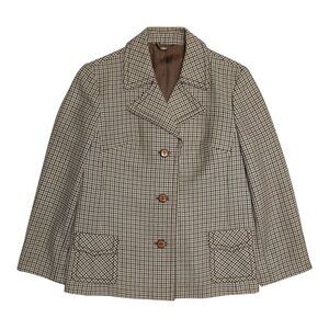 Royal (Germany) 70s Vintage, Houndstooth Wool, Majorette